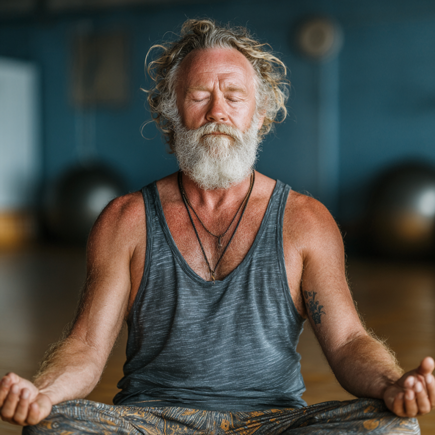 Групове заняття йогою для старших