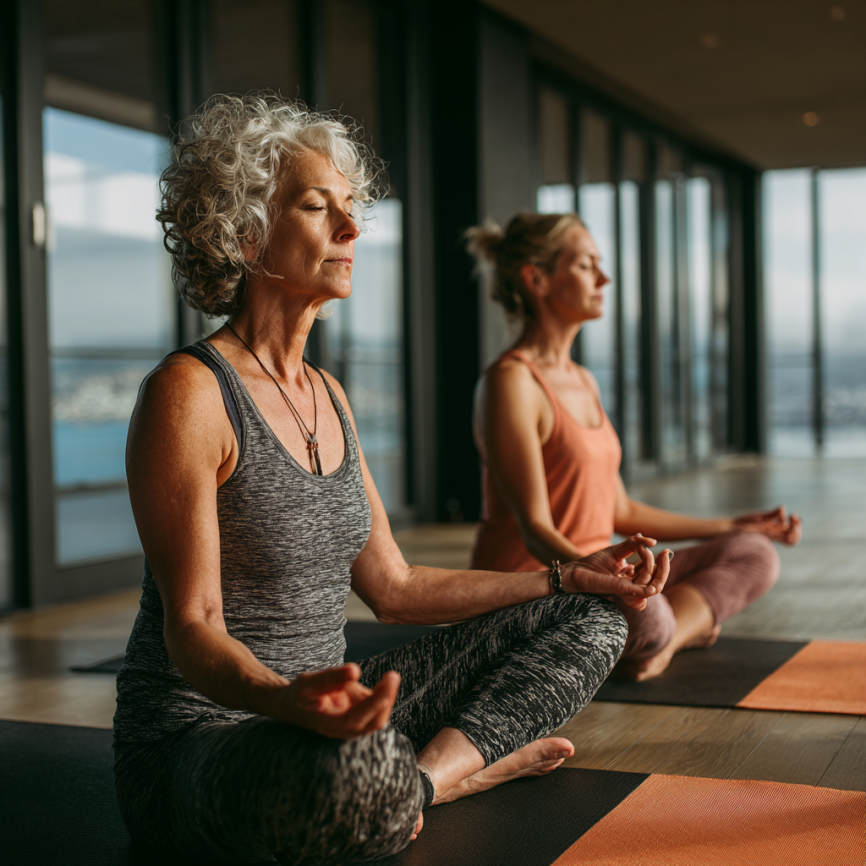 Початкова йога для пожилих людей